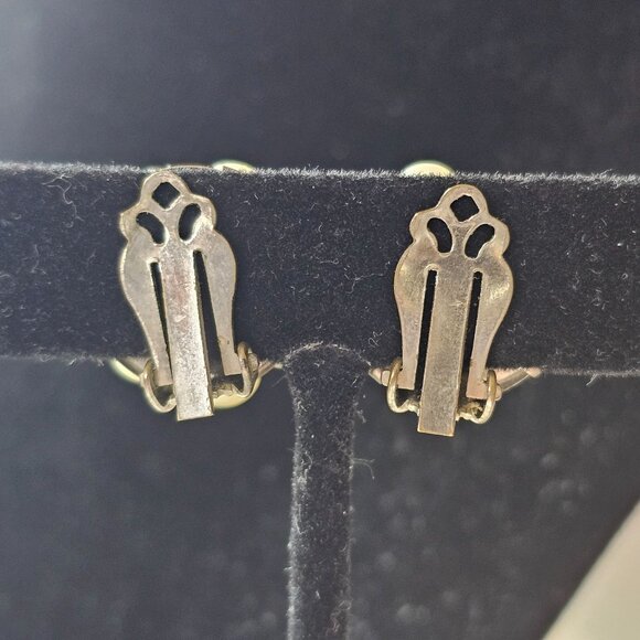 Vtg 1960's Laguna Crystal White Bead Pearl Choker Necklace Earring Matching Set - Picture 6 of 6